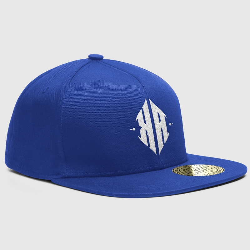 Ka Monogram Logo Snapback Blue